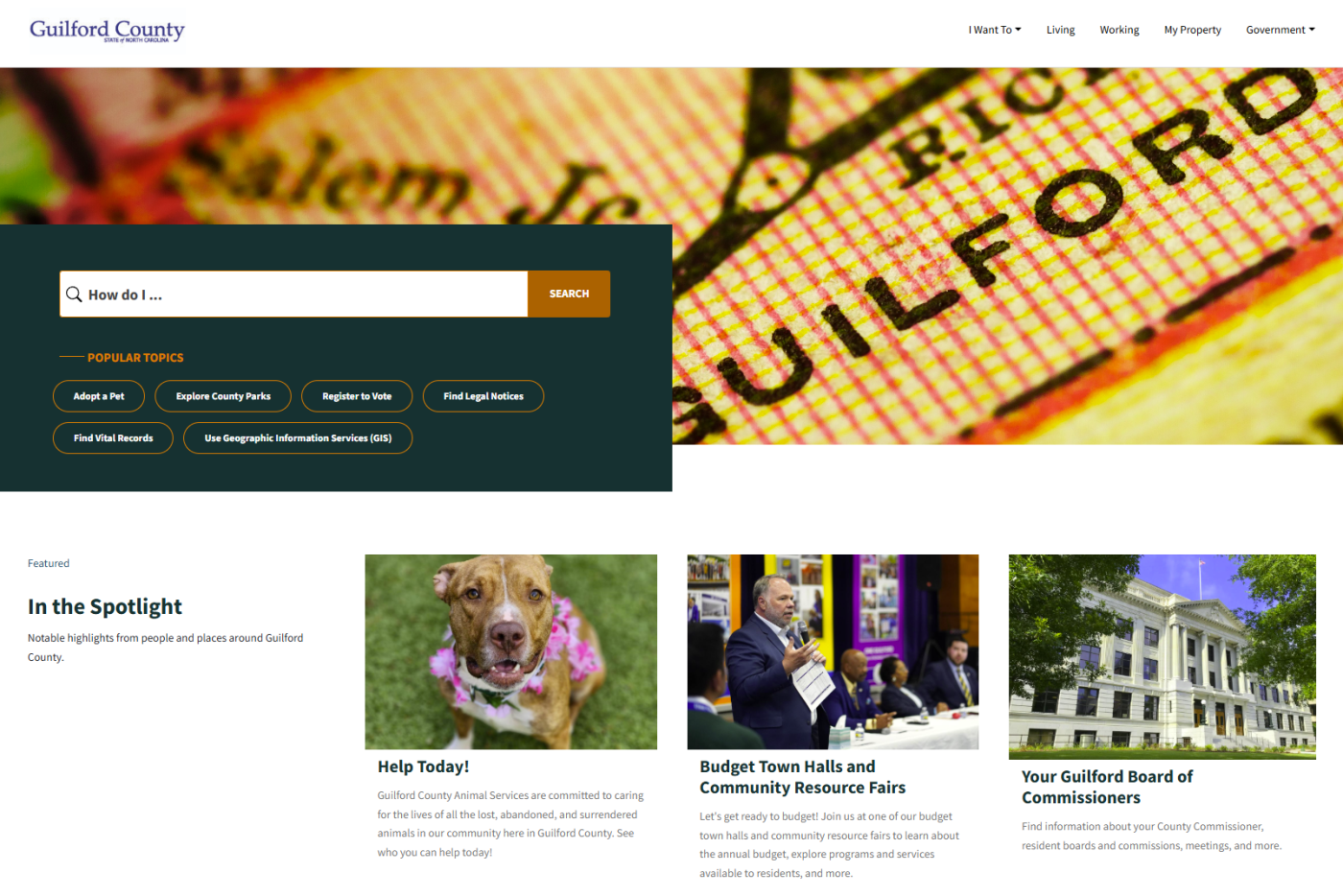 Guilford County Launches New Website in Partnership with N.C
